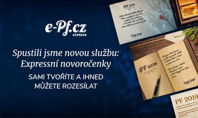 vánoční přání, PF 2026